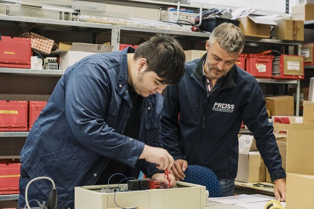 Erste Schritte in der Ausbildung